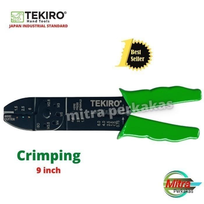 Tekiro Five Way Deluxe Crimping Tool 9" / Tang Skun / Tang Crimping
