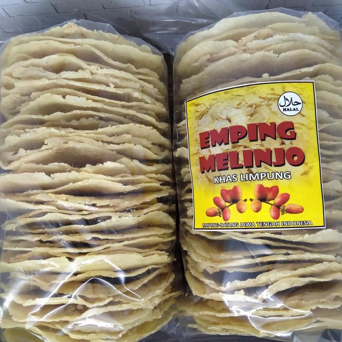 

Emping Melinjo Jumbo Mentah Rasa 1/2Kg