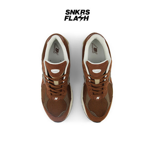 NEW BALANCE 2002R RICH OAK DARK MUSHROOM Sepatu Sneakers Pria - M2002RFF - Size 46.5