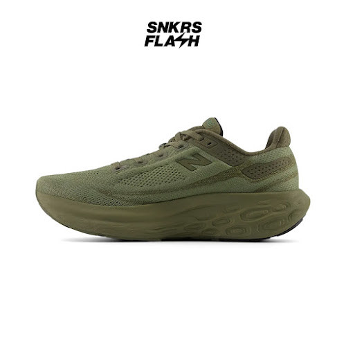 NEW BALANCE FRESH FOAM 1080 V13 UTILITY OLIVE Sepatu Sneakers Pria - U1080I13 - Size 38
