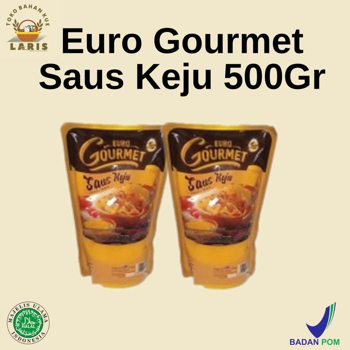 

Euro Gourmet Saus Keju 500Gr