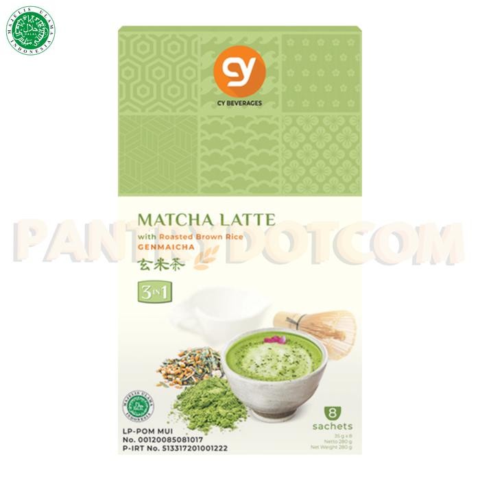 

Cy Matcha - Matcha Latte With Roasted Brown Rice 280G - Premium Genmaicha Latte