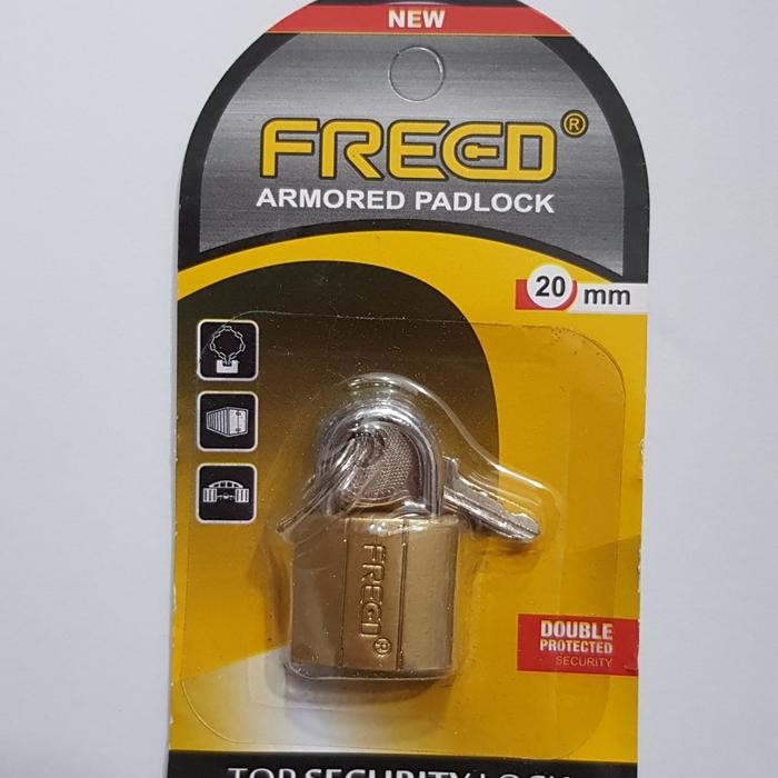 GEMBOK TAS 20MM / GEMBOK KECIL 20MM FREED KODE 849