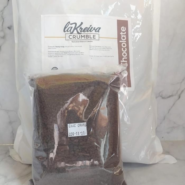 

NEW! CHOCOLATE COKLAT CRUMBLE CRUMB LA KREIVA 1KG