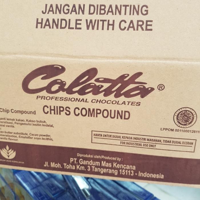 

NEW! COLATTA CHOCO CHIPS REPACK 1KG COKLAT BUTIRAN