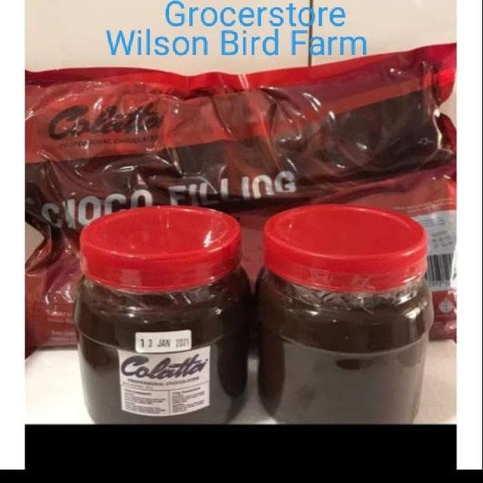 

NEW! COLATTA CHOCOLATE COKLAT FILLING ISIAN ROTI BAKPAO KUE REPACK 1 KG