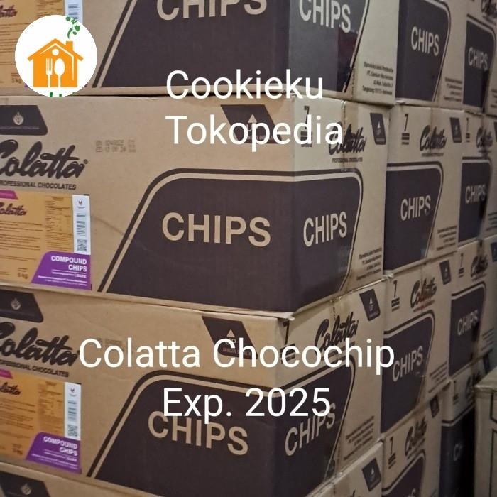 

NEW! CHOCOCHIPS COLATTA 5KG / CHOCO CHIP COLATA