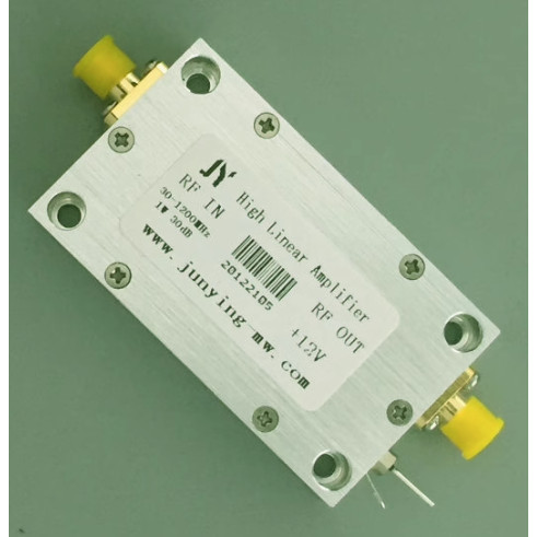 Rf microwave broadband high linear power amplifier 10-1000MHz RF power amplifier 1W 12V