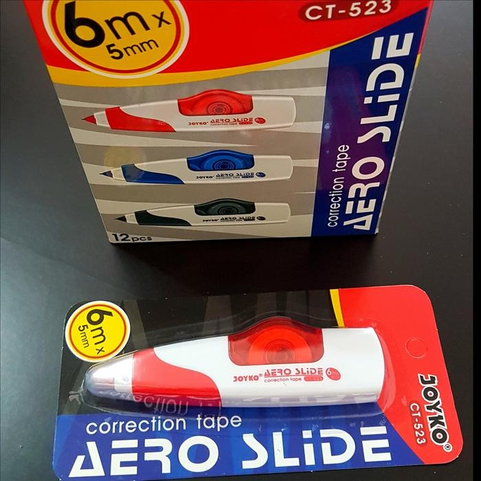 

Correction Tape Joyko Ct-523 5Mm X 6M (Per Lsn) Tip Ex Kertas