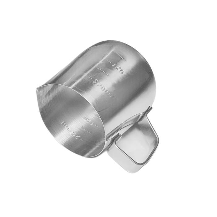 Gelas Ukur Stainless Non Magnetik Tebal 1500Ml / 2000Ml Europa Milk Jug