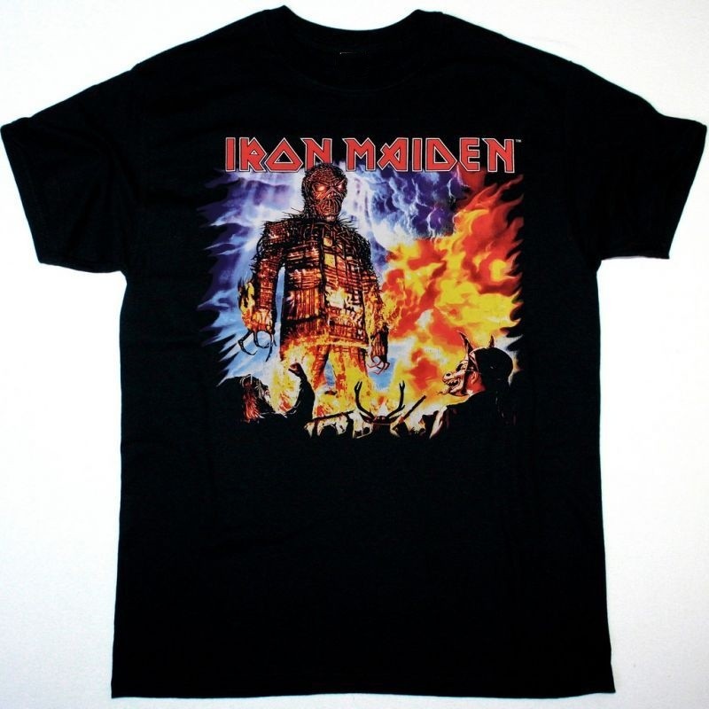 KAOS HITAM BARU IRON MAIDEN BRAVE NEW WORLD TOUR