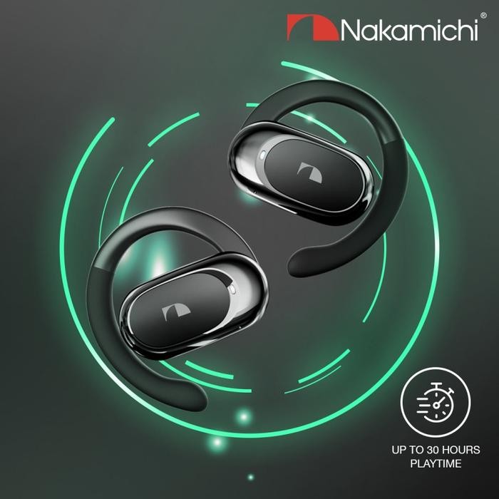 Nakamichi Op Tw005 Open Ear Tws Hook True Wireless Bluetooth Earphone