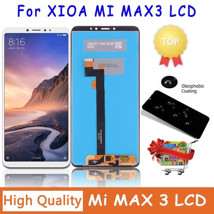 6.91"Original For Xiaomi Max3 LCD Display Touch Digitizer Assembly For Xiaomi Mi Max 3 M1804E4 LCD S