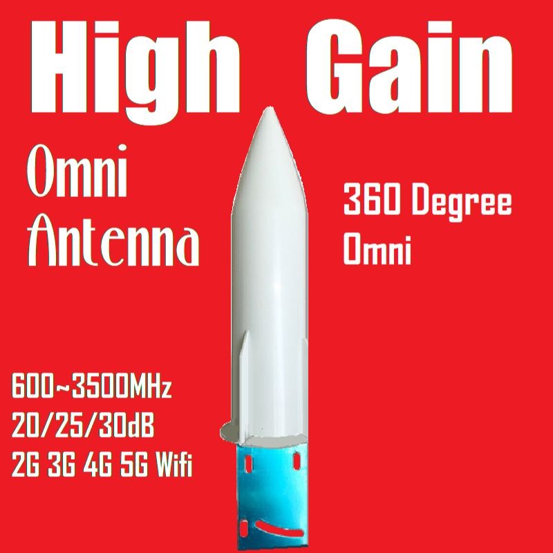 5G 4G 3G WIFI Cellular Omni 360 Degree Rocket Directional Outdoor 25