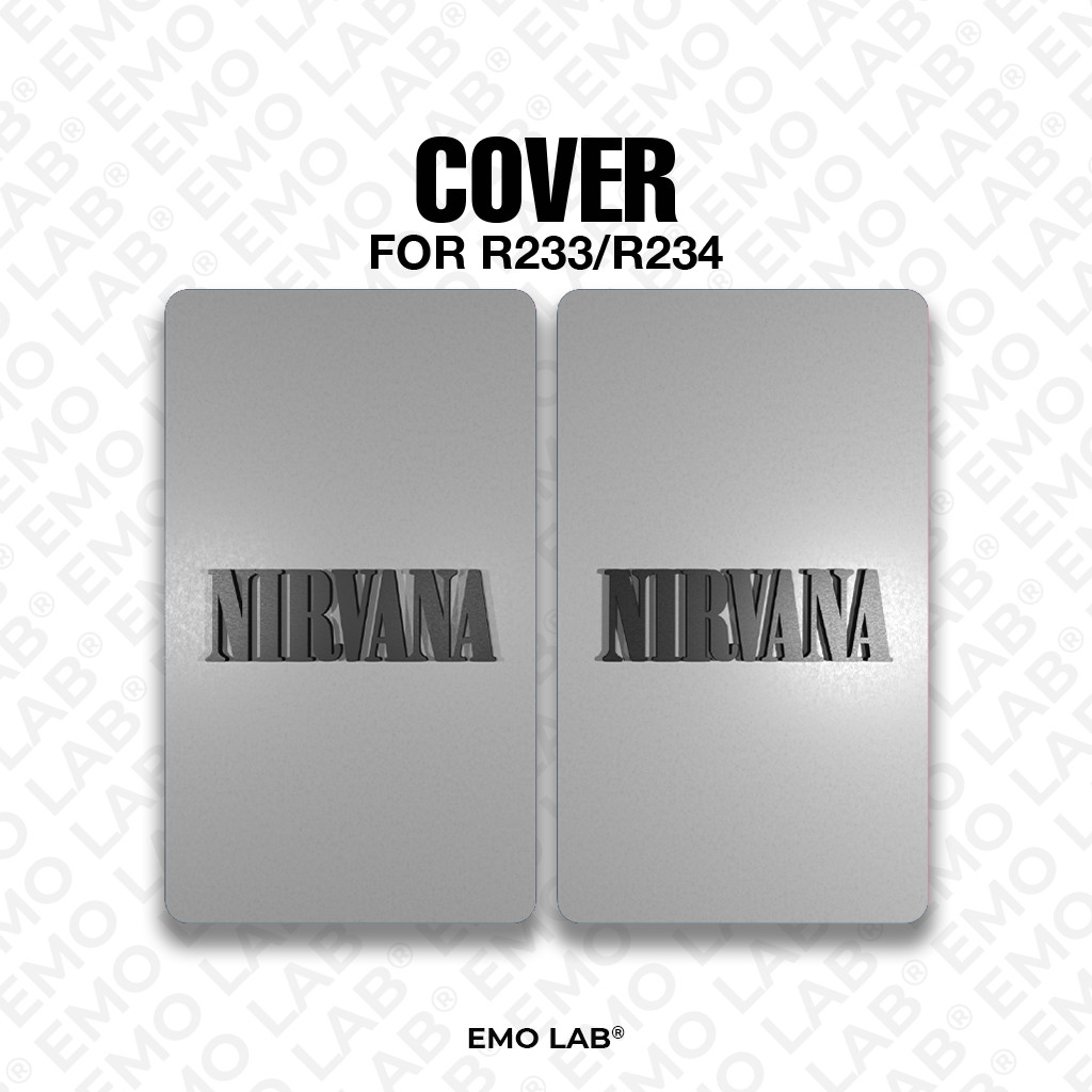 NIRVANA GREY BLACK BACKDOOR 3D PRINT R233/R234