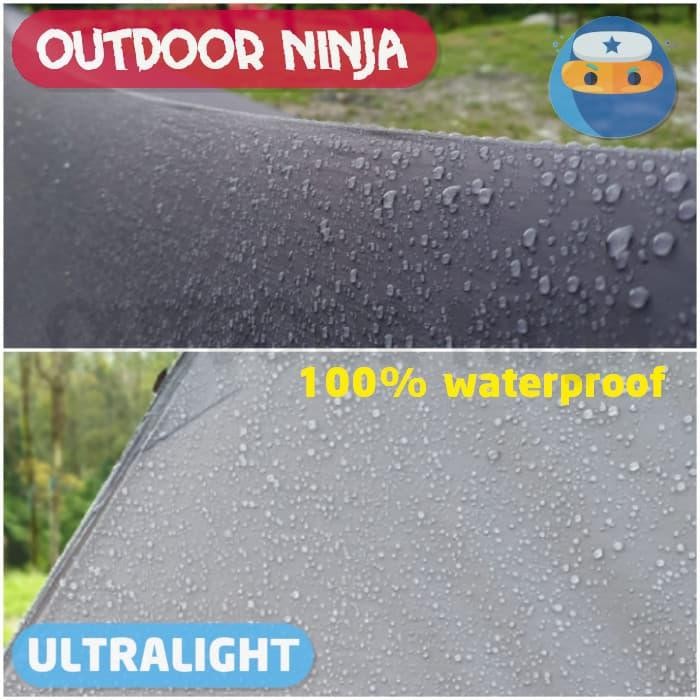 Terbaru Flysheet 20d ultralight Treklite 2x3 rain fly hammock 2x3m odninja