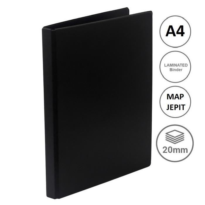 

TERLARIS Binder Clip File Size A4 Map Jepit READY STOCK