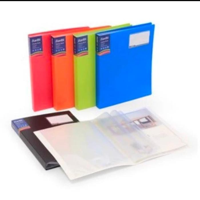 

SIAPKIRIM display book folio/ clear er 20 pockets 3183 READY STOCK