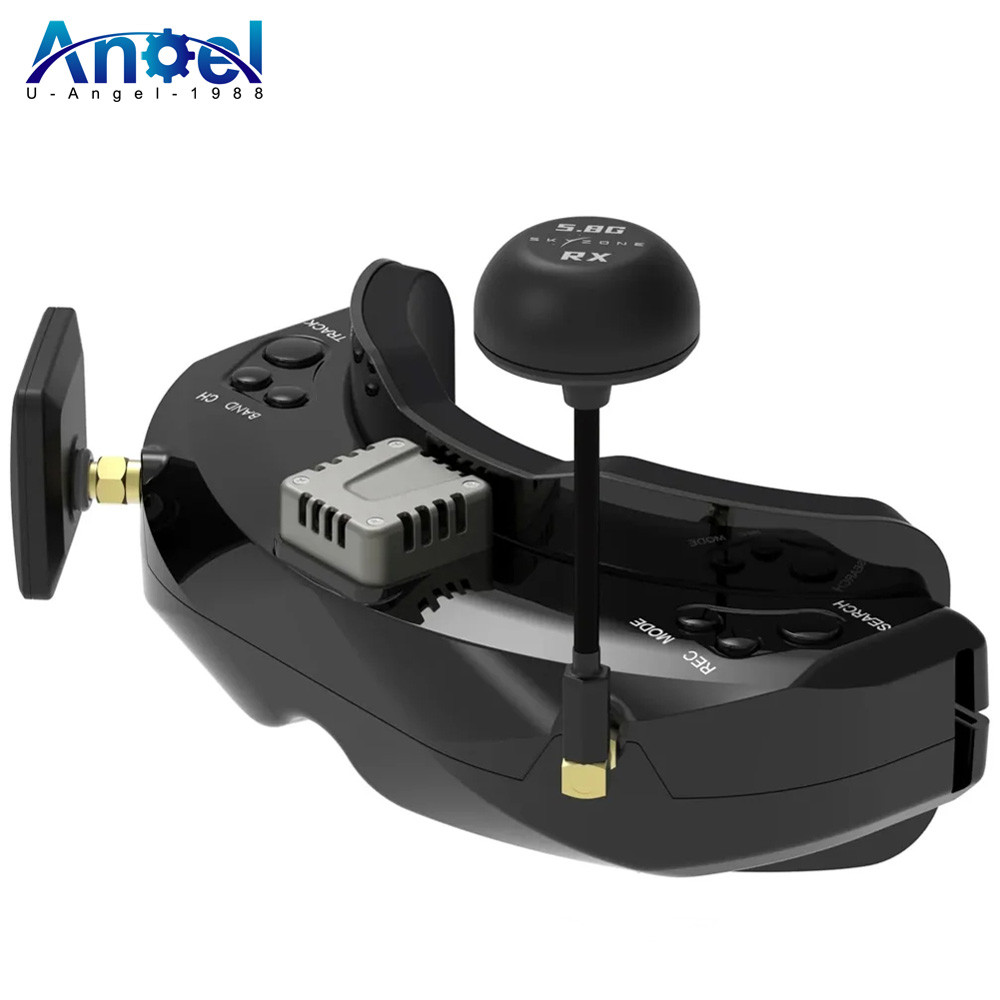 SKYZONE SKY02O FPV Goggles SKY 02O 600x400 OLED 5.8G SteadyView Diversity RX HeadTracker DVR HDMI AV