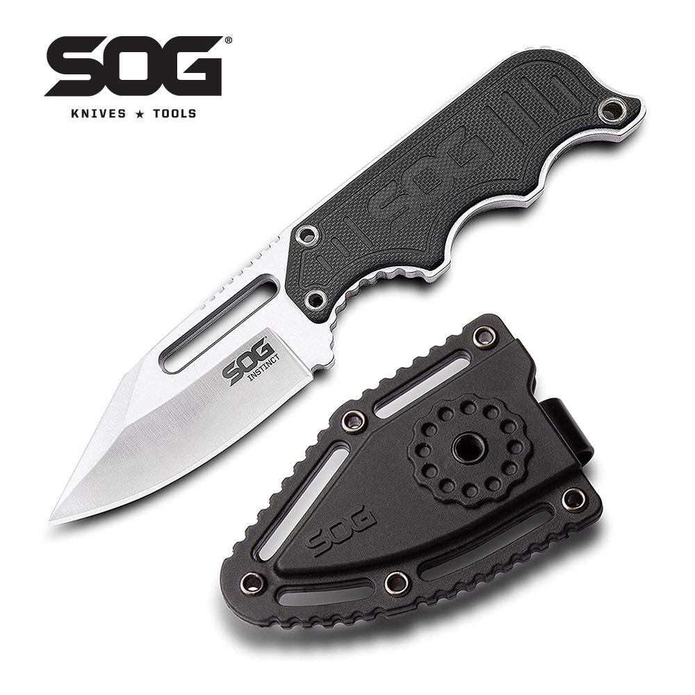 SOG INSTINCT Portable Tactical Knife Cutter EDC Mini Pocket Hand Tools Outdoor Survival Knives Daily