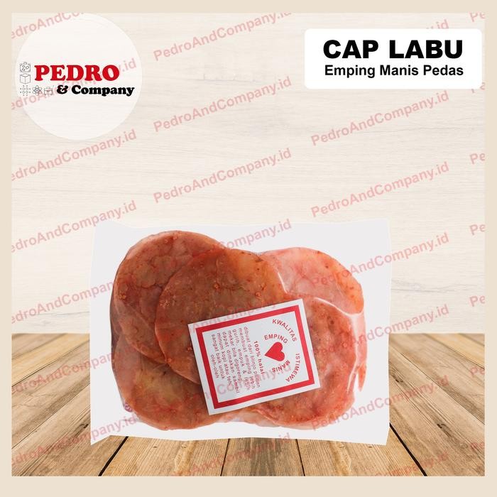 

Emping Manis Pedes Cap Labu/ Belinjo Crackers 250 Gr - Pedas