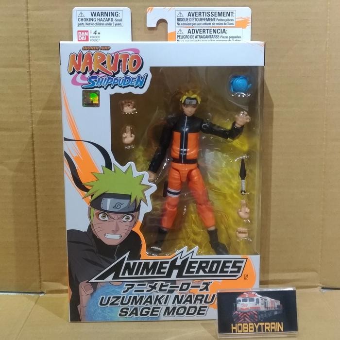 ANIME HEROES UZUMAKI NARUTO SAGE MODE FIGURE