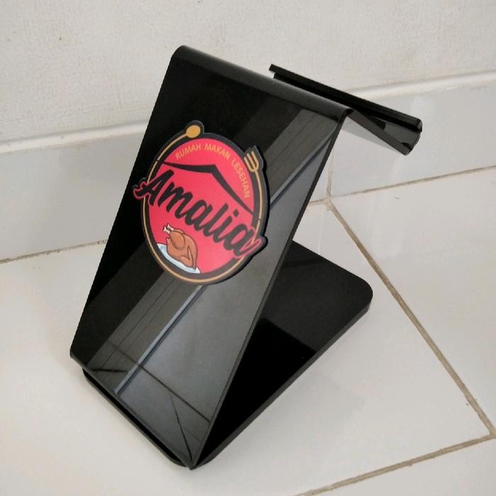 

Acrylic Stand Tablet Kasir Warna Hitam