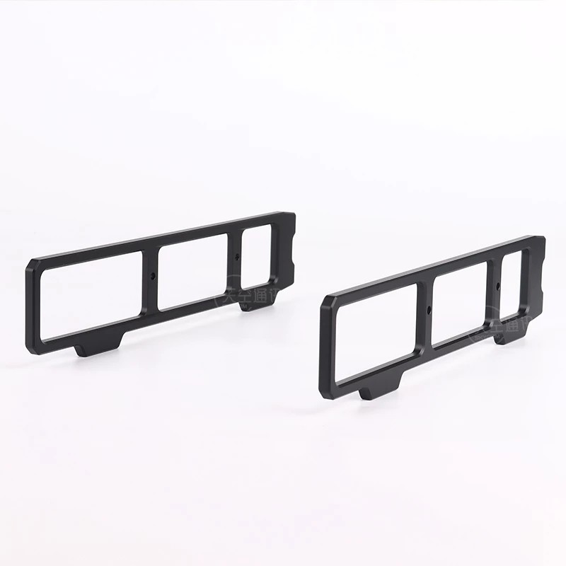 CNC Aluminum alloy Shield case Handle Carry Protector for YAESU FT-891 Radio FT891 FT-857D 4TGUC