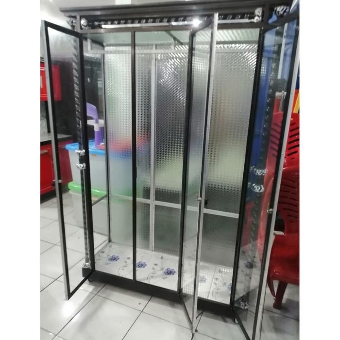 Lemari Pakaian 3 Pintu Lemari Pakaian Gamis Lemari Gamis Alumunium
