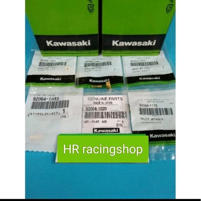 Pilot Jet Main Jet Karbu Ninja Rr Kawasaki Pj 22,5 Pj 25 Pj 27,5 Mj 260 Mj 270 Mj 280