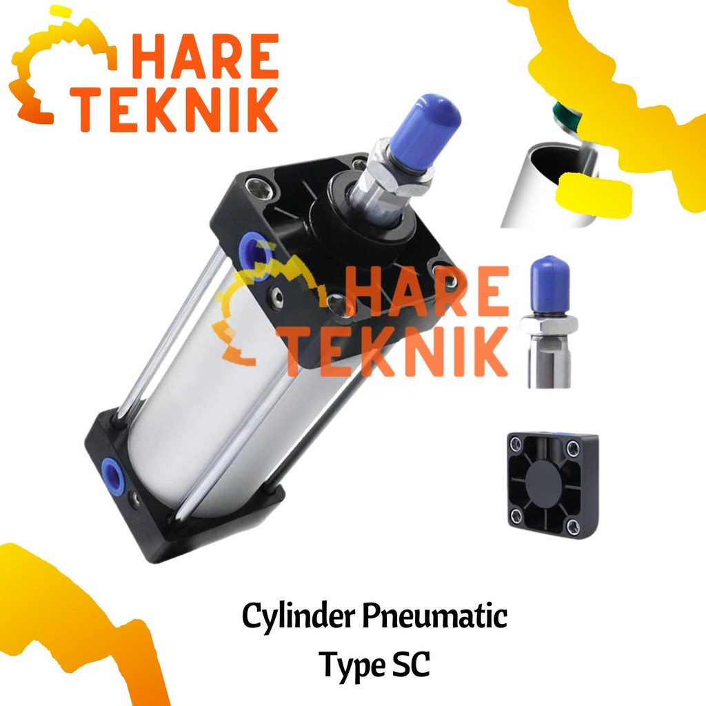 SC 50X50 Pneumatic Standard Cylinder / Cylinder Pneumatic SC 50 x 50