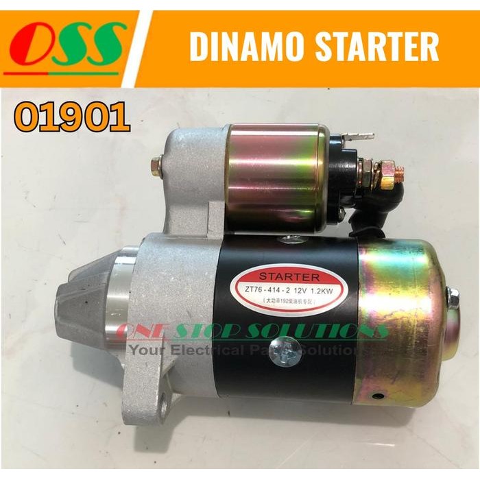 Dinamo Starter Genset 192F 192Fa Yc192Fa-025-Sc