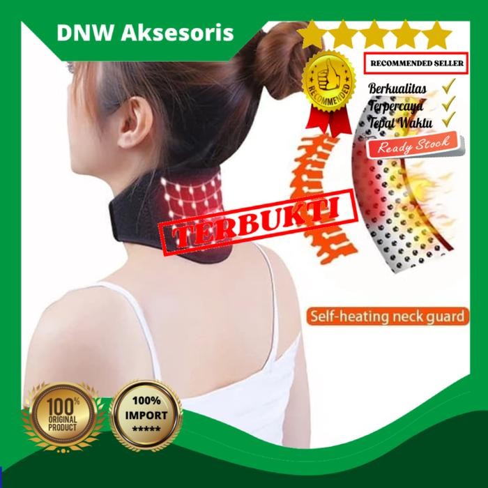 Penghangat Leher - Alat Terapi Leher - Sabuk Terapi Leher - 100% Ori