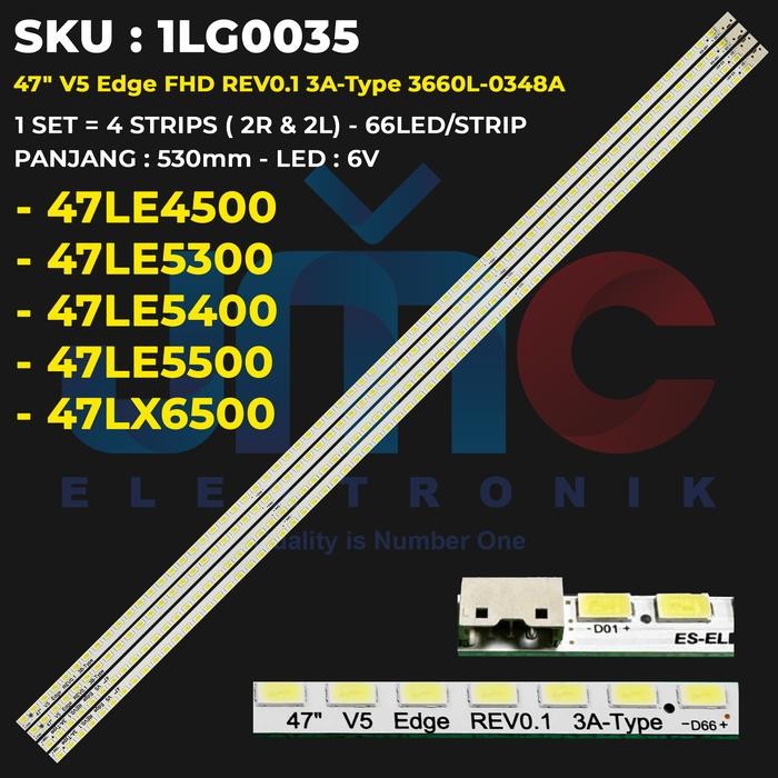 Sale Backlight Tv 47 Inch 47Le5300 47Lx6500 47Le4500 47Le5500 47Le5400