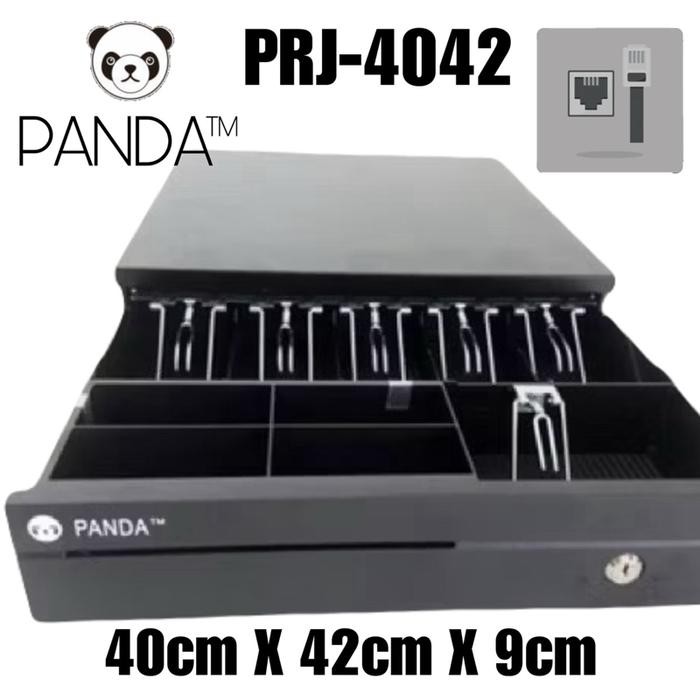 

DKF9 Laci Uang Kasir Panda Prj-4042 Metal Cash Drawer 6Bill 4Coin