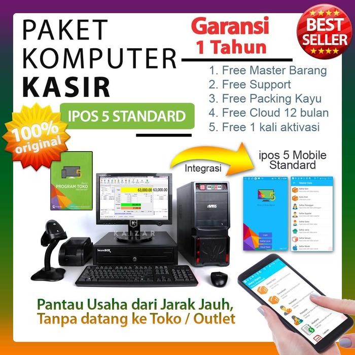 

DKF9 Komputer Kasir Full Set - Core I3 - Qualitas Terjamin - Harga Memukau