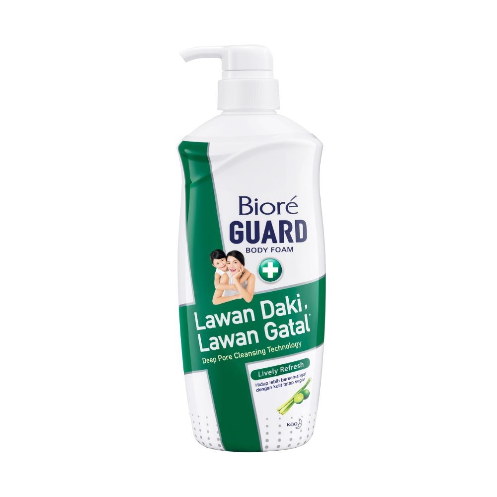 Biore Guard Body Foam Lively Refresh Botol Pump 550 ml