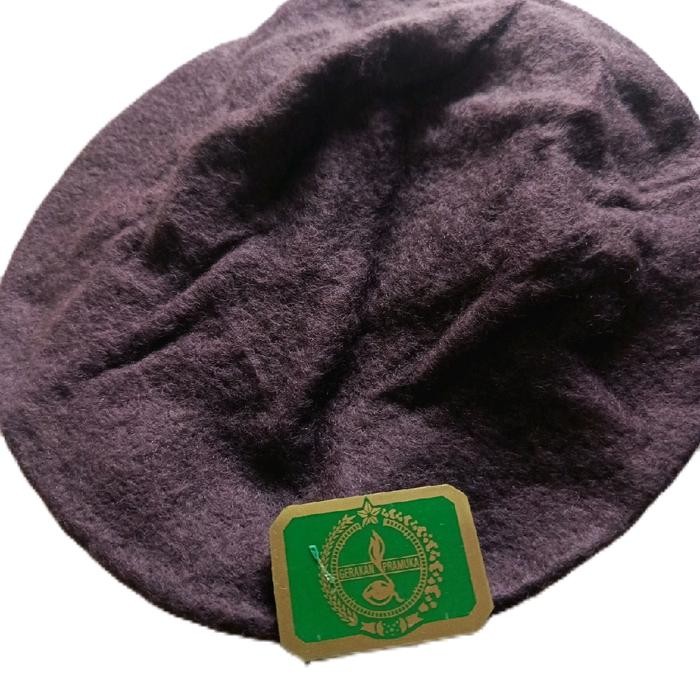 Topi Baret Pramuka Siaga / Baret Pramuka SD / Topi Baret Murah Fashion Dgn baret