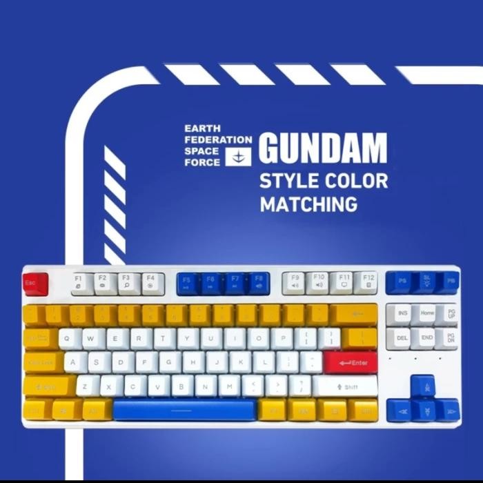 KEYBOARD PC GUNDAM STYLE KEYBOARD MECHANICAL