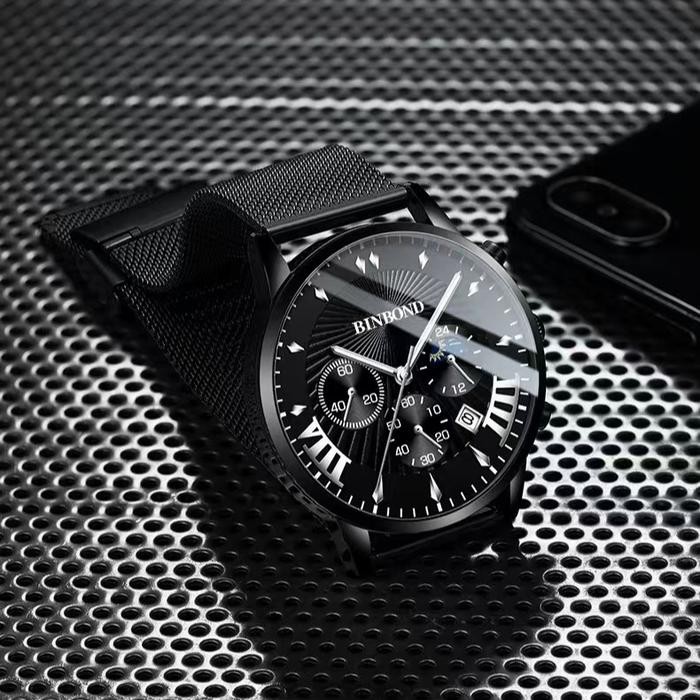 Jam Tangan Pria Jc-07 Crnaira 1 Tahan Air Tahan Karat Tahan Air Free Box&Baterai Cadangan Cocok