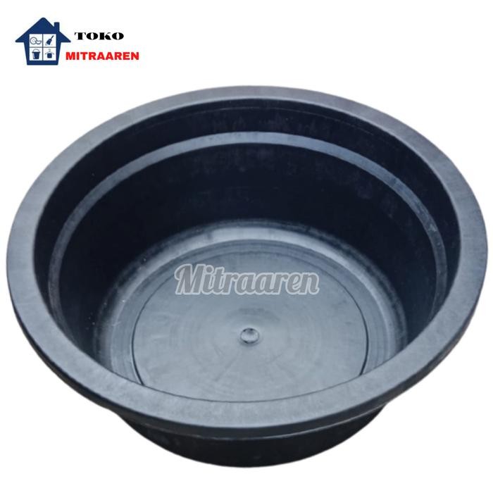 Bak Karet Hitam 24 Anti Pecah Ember Besar Anti Pecah Baskom Besar