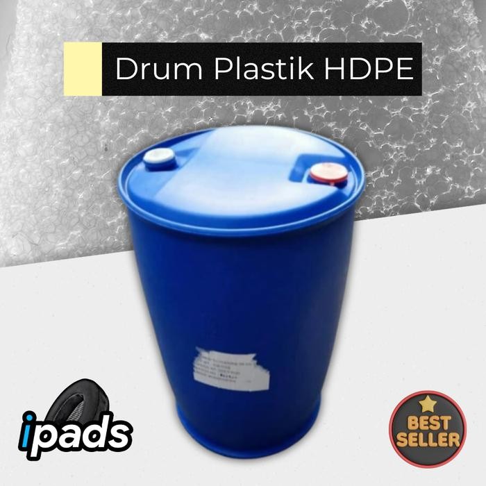 BARU Tong plastik / drim drum plastik / tong kap 200 liter