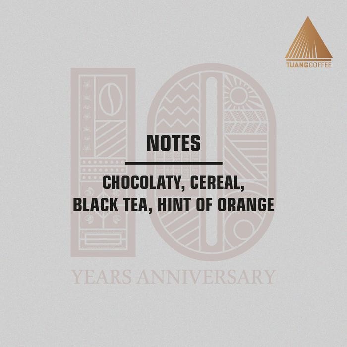 

Roasted Bean Premium Arabica Washed Tuang Coffee