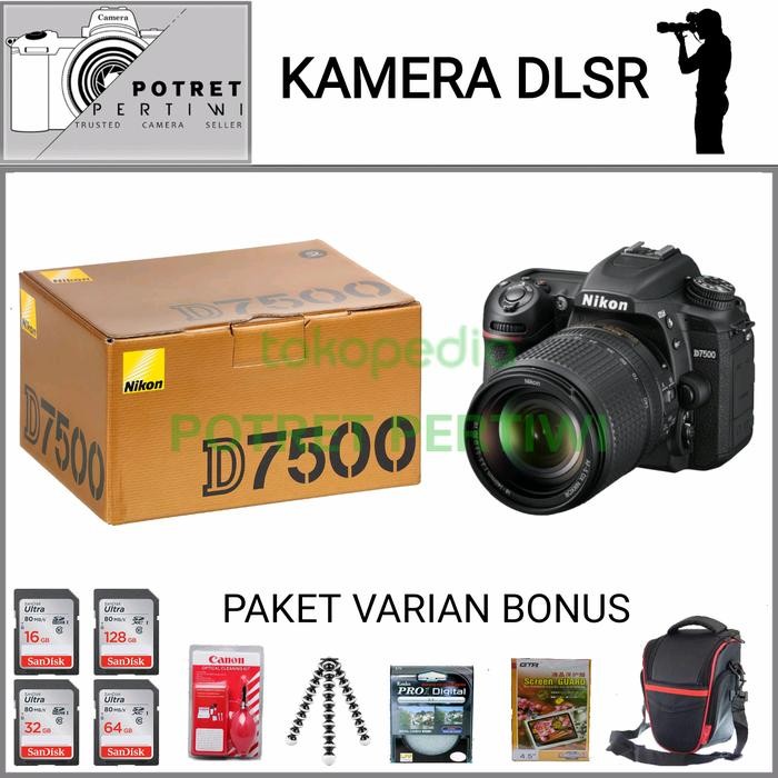 4JLF Nikon D7500 Kit 18-140Mm / Nikon D7500 Body Only / Nikon D7500 Kit
