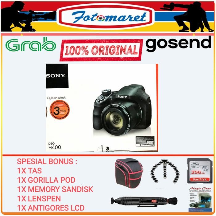 4JLF Sony Dsc H400/Sony Cybershot Dsc H400 / Kamera Sony H-400