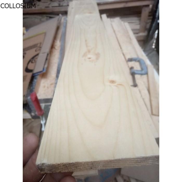 

Papan Kayu Tipis 100X9X1 Isi 5Pcs Kayu Pinus Jati Belanda Serat Jerman
