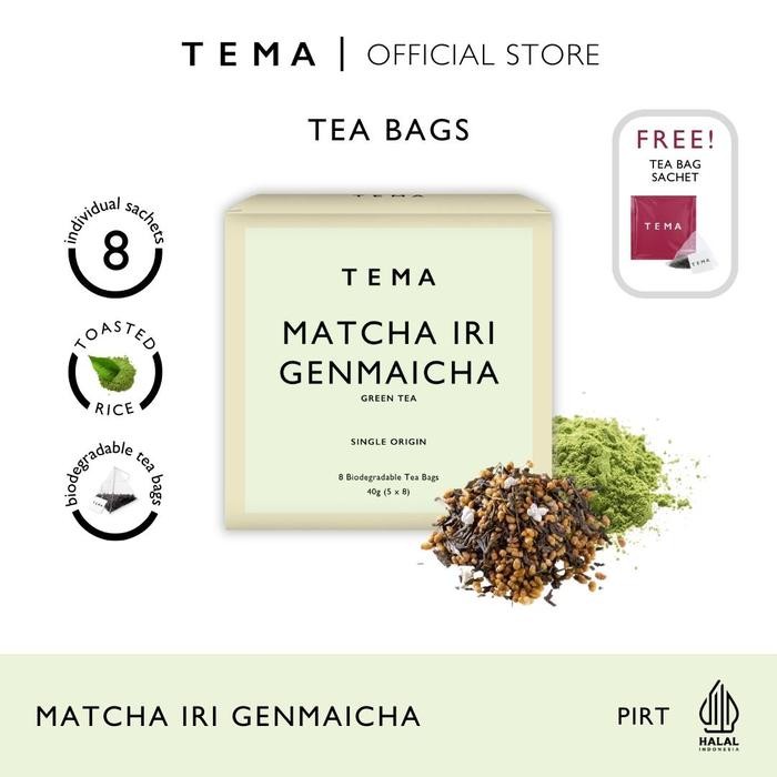 

NWFK Tema Tea Bags - Matcha Iri Genmaicha/ Genmaicha Green Tea