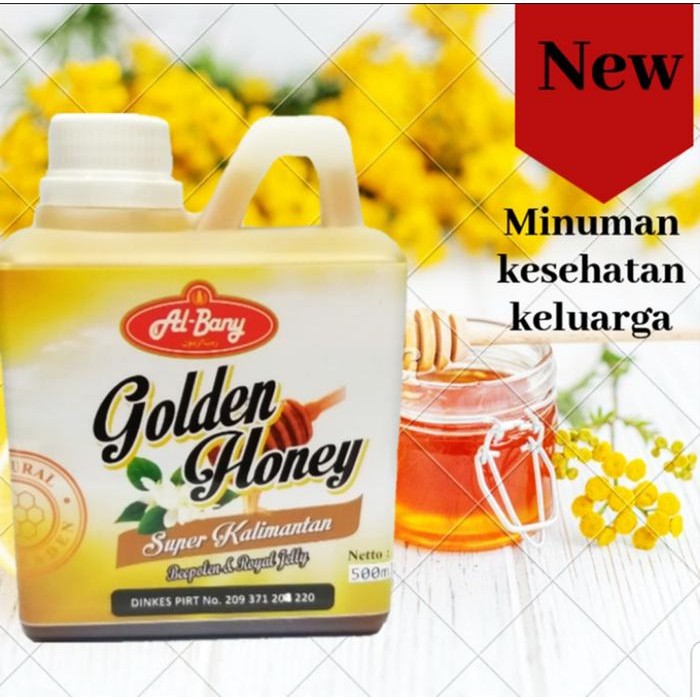 

NWFK Madu Super Hutan Kalimantan Golden Honey Nett 500Gr