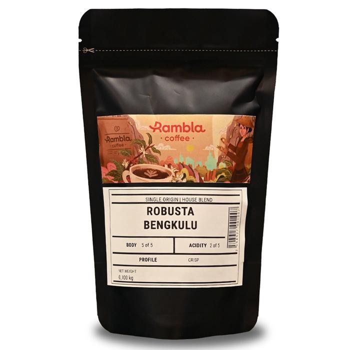 

NWFK Rambla Coffee - Kopi Robusta Bengkulu 100 Gr Bubuk Espresso