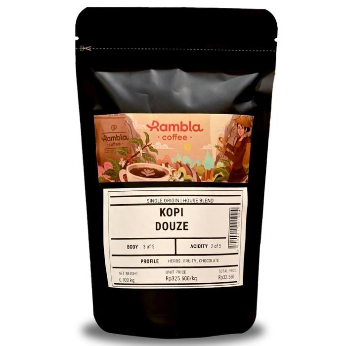 

NWFK Rambla Coffee - Kopi House Blend Douze 100 Gr Bubuk Robusta